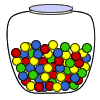 Marbles jar